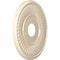 Ekena Millwork Berkshire PVC Medallion (Canopies up to 7"), 16"OD x 3 1/2"ID x 1"P, Universal Metallic Pearl Mist CMP16BEEPE - alternate 2